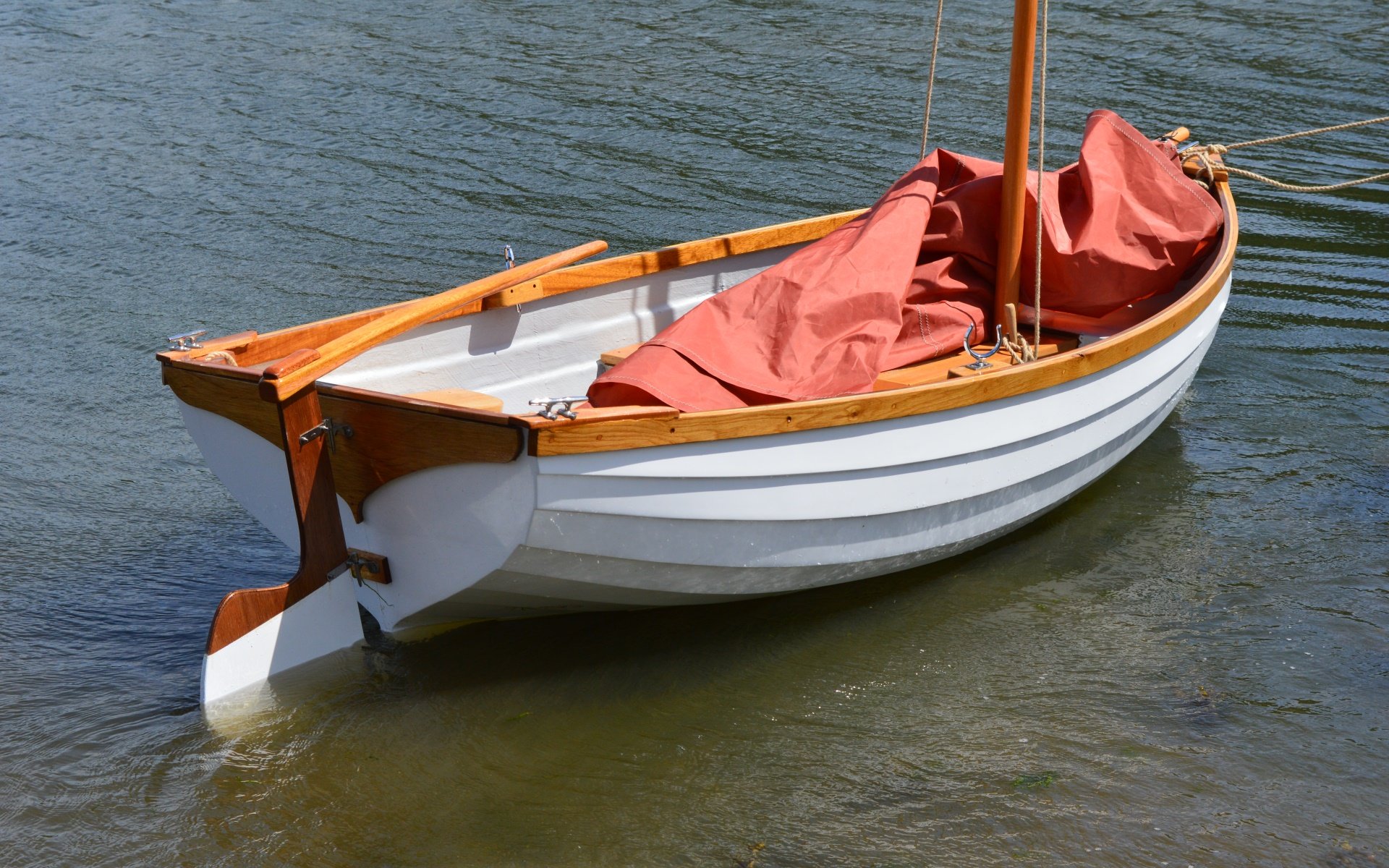 9ft Wooden Dinghy from Skur Boats